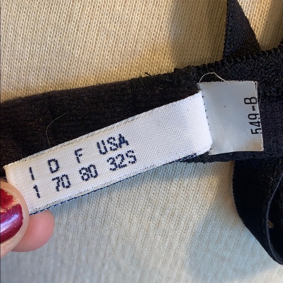 Beautiful Italian Cotton Club Rose Bra Sz 32S - Picture 10 of 10